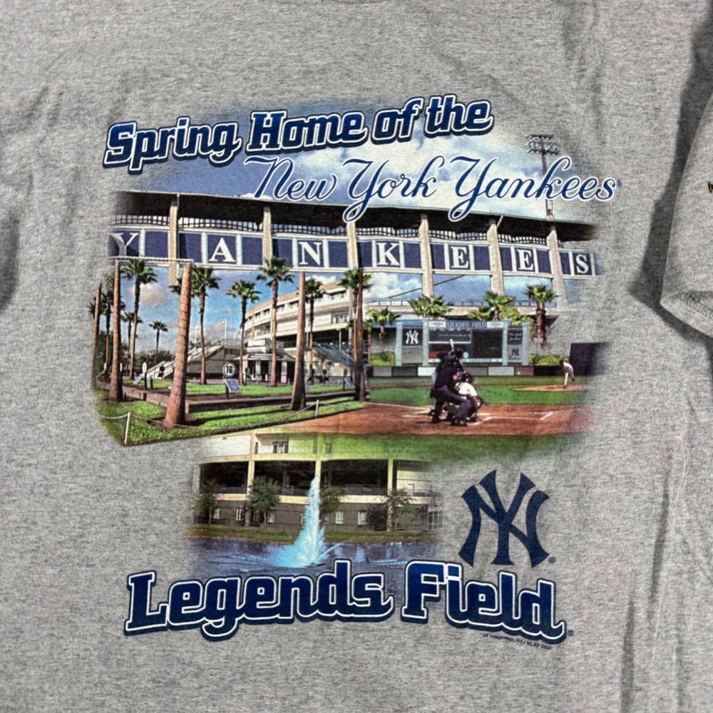Vintage Lee Sport New York Yankees Legends Field Spring Training‎ T-Shirt Large - Picture 2 of 8